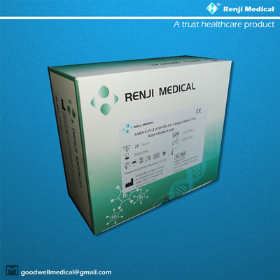 Renji coronavirus IgM IgG Antibody Rapid Test Kit 15 menit untuk Hasil
