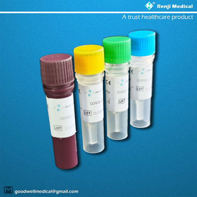 Renji Rt Pcr Test Home Kit Sampel anterior nasal / orofaringeal