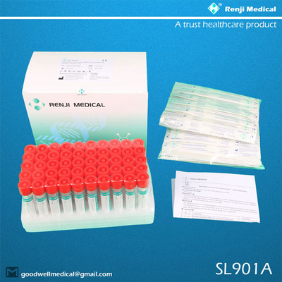 VTM Disposable Virus Sampling Tube Kit Standar GMP CE Disetujui