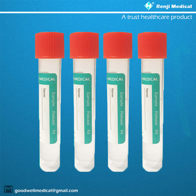Tabung Koleksi Spesimen Topi Merah, Kit Swab Vtm FDA CE Disetujui