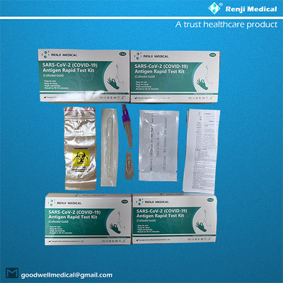 beranda Kit RAT Uji Antigen Mandiri untuk COVID-19 Nasal Swab CE bersertifikat