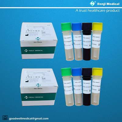 Novel Coronavirus COVID-19 Kit Pengujian Asam Nukleat CE Kualitatif Rt Pcr Test