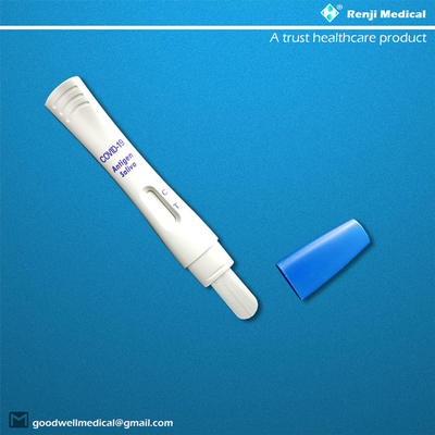 immunoassays Kit Pengujian COVID 19 Cepat, CE 15 menit Kit Pengujian Covid Cepat