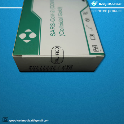Kit Deteksi Virus EO Sterlize, Kit Tes Cepat Emas Koloid SGS SDS