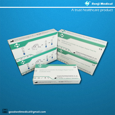 RT PCR SARS-CoV-2 Test Kit, Covid 19 Ag Saliva Test Sertifikasi ISO13485
