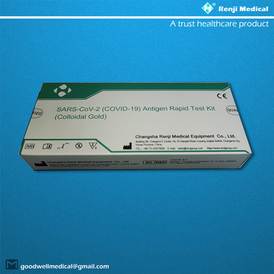 Kit Uji Cepat Ag Rumah Tangga Dengan Sertifikasi ISO13485 Nasopharyngeal Swab