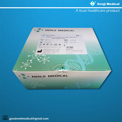 Medical Diagnostic Omicron Rapid COVID 19 Testing Kit Dengan CE Disetujui