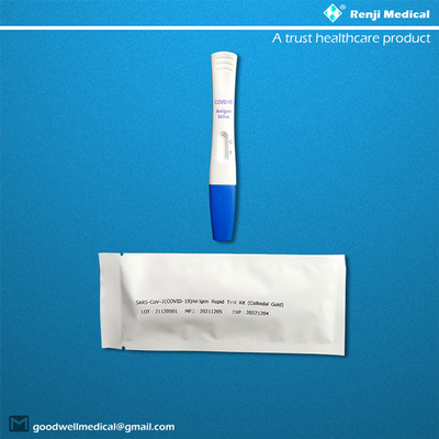 Tes Antigen Cepat Koloid Emas COVID-19 Dengan Spesimen Swab Nasofaring