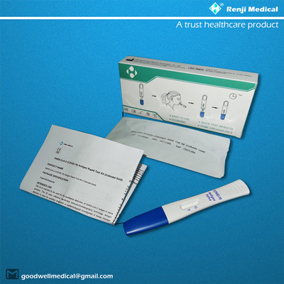 Omicron Rapid COVID 19 Testing Kit, Koloid Gold Self Covid Home Test