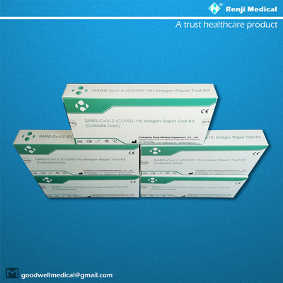 Kit Uji Diagnostik Medis klinis Untuk sertifikat Sars-Cov-2 CE SGS