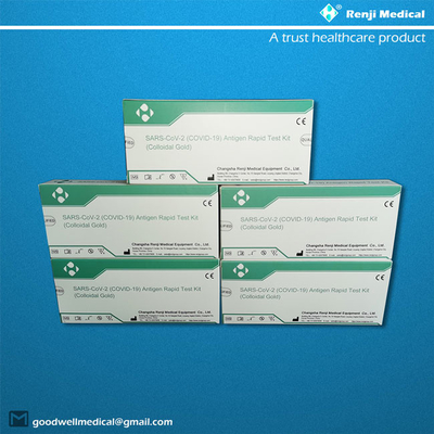 Tes Antigen Cepat Koloid Emas COVID-19 Dengan Spesimen Swab Nasofaring