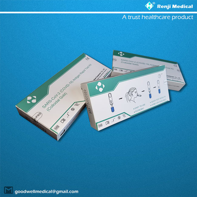 Kit Pengujian Cepat Antigen SARS-CoV-2, Kit Deteksi Covid Koloid Emas