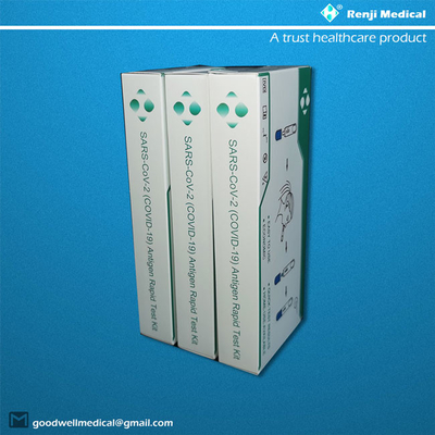 Renji Medical Antigen Rapid Test Kit, Nasal Swab Igm Rapid Test Kaset sertifikasi SGS