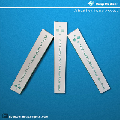 Kit Uji Antigen Air Liur OEM ODM aman Sertifikasi CE SGS YBTC