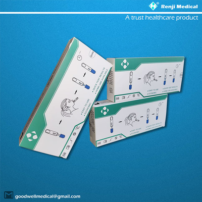 Renji coronavirus IgM IgG Antibody Rapid Test Kit 15 menit untuk Hasil
