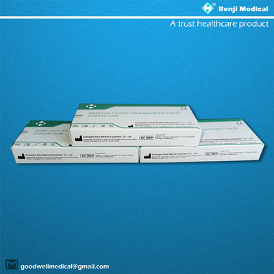 Renji Medical Rapid Antigen Self Test Kit Sertifikasi SGS ISO13485