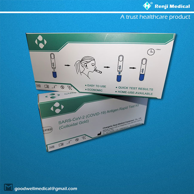 Renji coronavirus IgM IgG Antibody Rapid Test Kit 15 menit untuk Hasil