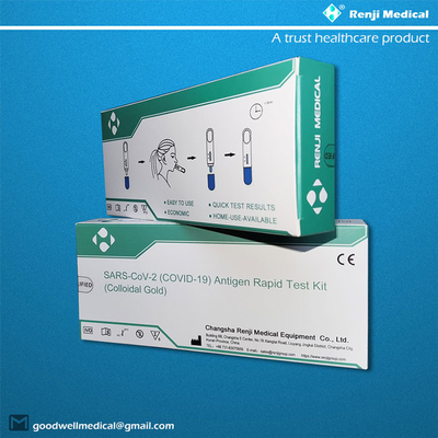 Kit Pengujian Cepat Antigen YBTC, Hasil Cepat 10-15 menit Tes Diagnostik Covid Saliva