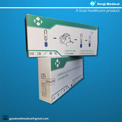 Kit Pengujian Cepat Antigen YBTC, Hasil Cepat 10-15 menit Tes Diagnostik Covid Saliva