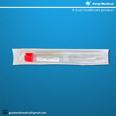 Renji Medical Saliva Collection Kit Tube Sertifikasi MSDS YBTC MA