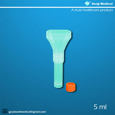 1 corong Kit Pengumpul Sampel Saliva 3 menit Untuk Pengujian QPCR