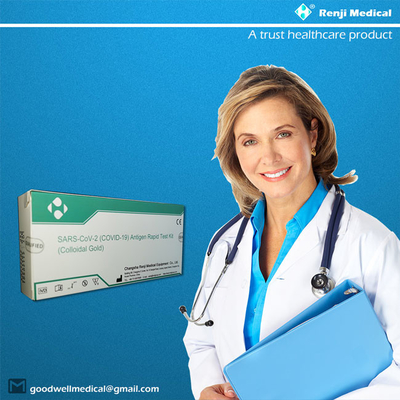 15 menit Kit Tes Diagnostik SARS-CoV-2 Ag mendeteksi protein / glikan
