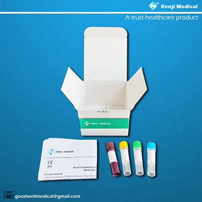 Kit Pengujian Asam Nukleat SARS-CoV-2 Deteksi Kualitatif Alur Kerja 60 Menit