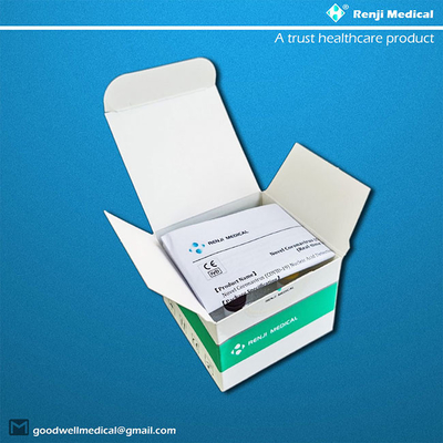Renji Rt Pcr Test Home Kit Sampel anterior nasal / orofaringeal