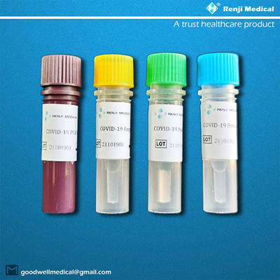 Kit Pengujian Asam Nukleat SARS-CoV-2 Deteksi Kualitatif Alur Kerja 60 Menit