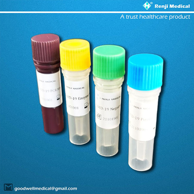 50 tes / kit Kit Pengujian Asam Nukleat, Kit Deteksi Coronavirus Sertifikasi CE