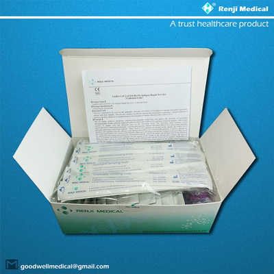 99% Akurasi Antigen Rapid Testing Kit Untuk Rumah 18 Bulan Umur Simpan