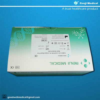 Kit Tes Cepat Antigen Renji, Tes Covid Emas Koloid imunokromatografi