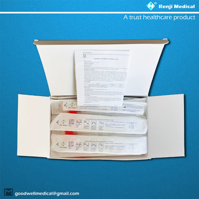 Renji Medical Saliva Collection Kit Tube Sertifikasi MSDS YBTC MA