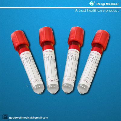 3ml 5ml 7ml Tabung Pengumpul Darah Vakum Sekali Pakai Jenis Dewasa / Pediatrik