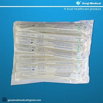 Swab Berkelompok Nilon Steril yang disegel secara individual dengan poros plastik yang dapat pecah