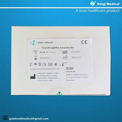 Kit Ekstraksi Mini Viral Rna QPCR Sertifikasi MSDS YBTC