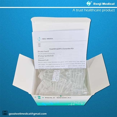 Kit Ekstraksi Asam Nukleat Kolom Spin, Kit Isolasi Rna Viral CSF