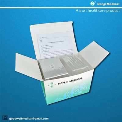 48 tes Kit Ekstraksi Asam Nukleat, Kit Isolasi Rna Disetujui NMPA CE