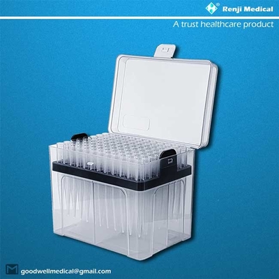 Tip Pipet Universal Transparan Kompatibel Dengan Pipettor 1000ul