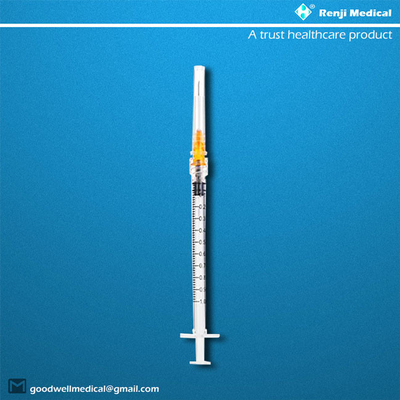 MSDS Bahan Medis Sekali Pakai, Jarum Suntik Kunci Luer 25G 1ml Dengan Jarum