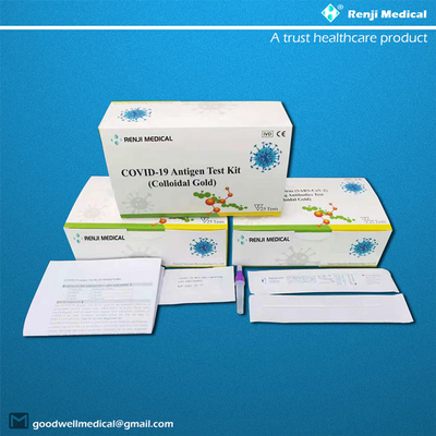 SGS Rapid COVID 19 Testing Kit, SARS-CoV-2 Antigen Rapid Test Kit Koloid Emas